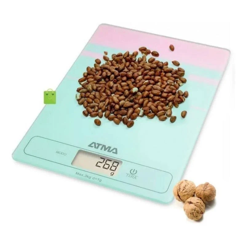 BALANZA DE COCINA ATMA 3KG BC7204N - Imagen 3