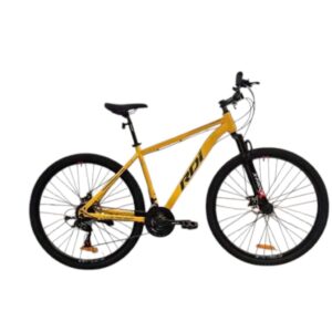 BICICLETA RDI ROD. 29 EXPLORER ACERO AMARILLO/GRIS F. DISCO