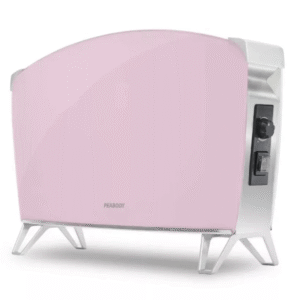 CONVECTOR ELECTRICO PEABODY VITRO 1500W ROSA PE-BVC15P