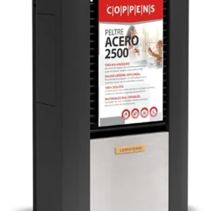 CALEFACTOR COPPENS 2500 TB IZQUIERDO ACERO
