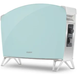 CONVECTOR ELECTRICO PEABODY VITRO 1500W CELESTE PE-BVC15C