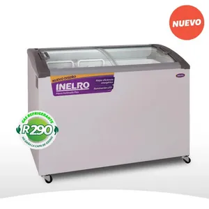 FREEZER INELRO TAPA VIDRIO PLANO INCLINADO