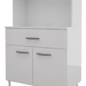 RACK DELOS MICROONDAS Y HORNO 2 PUERTAS 1 CAJON DL630