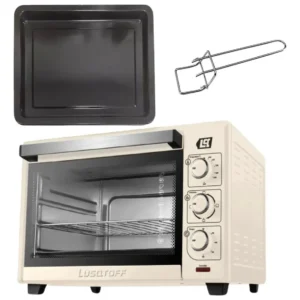 HORNO ELECTRICO LUSQTOFF 65 LTS CREAM CONVECCION