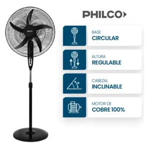 VENTILADOR DE PIE 20" PHILCO