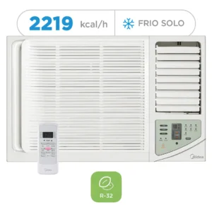 A. AIRE VENTANA 2580W 2219FS MIDEA MVF09CFN81F FRIO SOLO